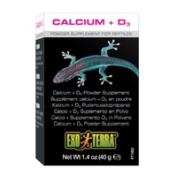 Exo Terra Calcium + D3 Powder - 40g