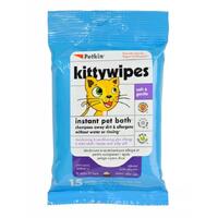 Petkin Kitty Wipes - 15 Pack
