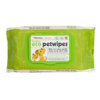 Petkin Bamboo Eco Pet Wipes - 80 Pack