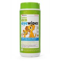 Petkin Bamboo Eco Pet Eye Wipes - 80 Pack