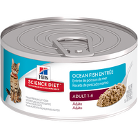 Hill's Science Diet Feline Adult Ocean Fish Entree - 156g