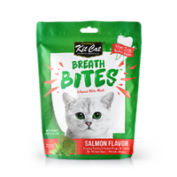 Kit Cat Breath Bites for Cats - Salmon Flavour - 60g