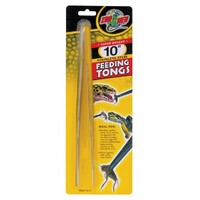 Zoo Med Stainless Steel Reptile Feeding Tongs - 10 Inch (25cm)