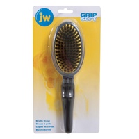 JW Grip Soft Bristle Brush for Dogs