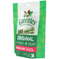 Greenies Original Dog Treats - Regular - 85g (3 Pack)