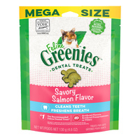 Greenies Feline Savoury Salmon Flavour - 130g