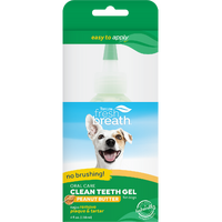 Tropiclean Fresh Breath Clean Teeth Gel - Peanut Butter - 118ml