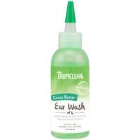 Tropiclean Alcohol Free Ear Wash - 118ml