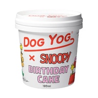 Dog Yog - Snoopy Birthday Cake - 120ml