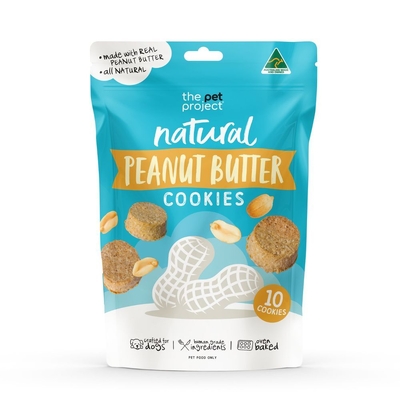 The Pet Project Peanut Butter Cookies - 10 Pack