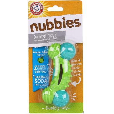 Arm & Hammer Nubbies Dental Dog Toy - Bone