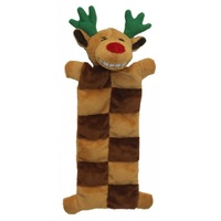 Christmas Loofa Dog Reindeer Mat - (33cm)