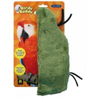 Birdy Buddy Bird Snuggle - Green - Large (28cm)