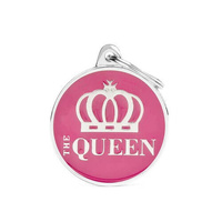 My Family Pet Tag Charm - Queen
