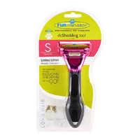 FURminator deShedding Tool - Small Cat - Long Hair (Metallic Collection)