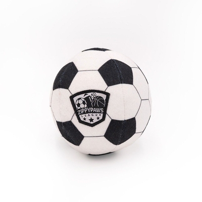 Zippy Paws Sportsballz Dog Toy - Soccer Ball (16.5cm)
