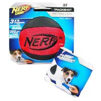 NERF Dog Trackshot Retriever Ball - Medium (8.9cm) - Pink