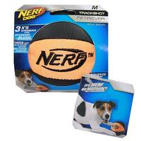 NERF Dog Trackshot Retriever Ball - Medium (8.9cm) - Orange