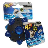 NERF Dog Illuma-Action Retriever LED Meteor Ball - Medium (8.1cm)