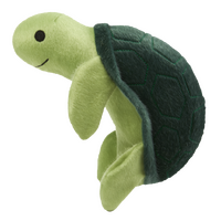 Spunky Pup Sea Plush Dog Toy - Turtle - Small