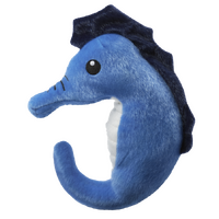 Spunky Pup Sea Plush Dog Toy - Seahorse - Small