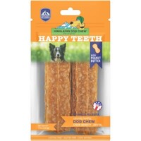 Himalayan Dog Chew Happy Teeth with Peanut Butter - 113.3g (2 Pack)