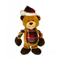 Charming Christmas Pulleez Dog Toy - Bear