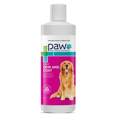 PAW 2 in 1 Conditioning Shampoo for Dogs - 500ml