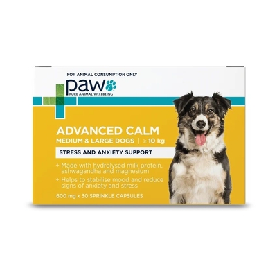 PAW Advanced Calm - Large Dogs - 30 Sprinkle Capsules 