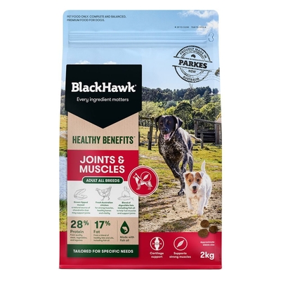 Black Hawk Healthy Benefits Dog Joints & Muscles - 12kg