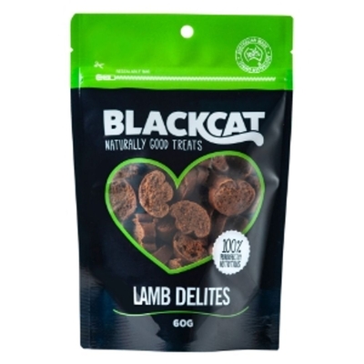 Black Cat Lamb Delites - 60g