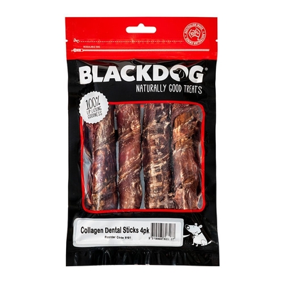 Blackdog Collagen Dental Stick - 4 Pack