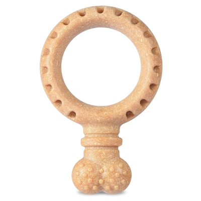 Arm & Hammer Barkies Wood Peanut Butter Dog Toy - Ring (14cm)