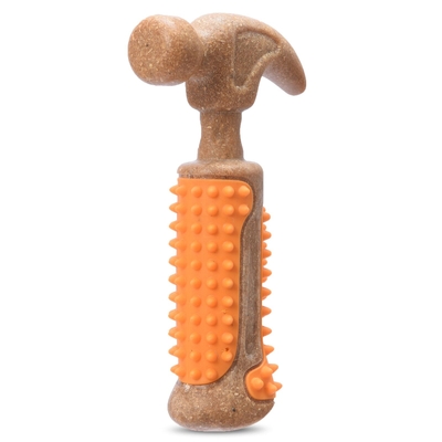 Arm & Hammer Wood Mix Dog Toy - Hammer (18cm)
