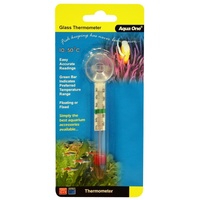 Aqua One Glass Thermometer for Aquariums