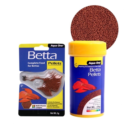 Aqua One Betta Pellet Food - 30g