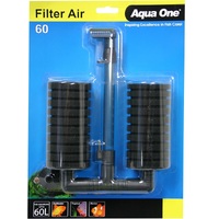 Aqua One Filter Air 60 Aquarium Sponge Filter - Up to 60L