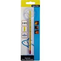 Aqua One Premium Glass Thermometer for Aquariums (15cm)