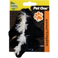 Pet One Plush Cat Toy - Skunk