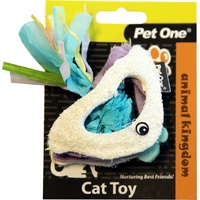 Pet One Loofa & Raffia Cat Toy - Fish