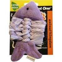 Pet One Raffia Body Cat Toy - Fish