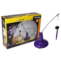 Pet One Catcha Ball Flurry Battery Operated Cat Toy