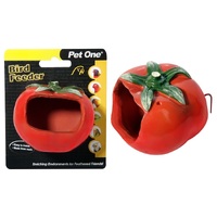 Pet One Bird Fruit Feeder - Tomato (Small)
