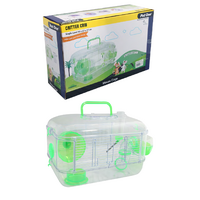 Pet One Critter Crib Mouse Habitat - 1 Level - 40L X 27W X 27cmH - Green
