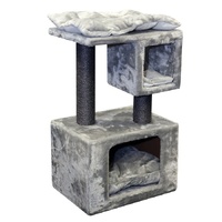 Pet One Cat Scratching Tree Climbing Cubes With Post - 40cm X 30cm X 67cm