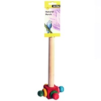 Avi One Bird Perch with Rotating End (24.5cm)
