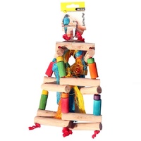 Avi One Parrot Toy Wooden Jungle Gym - Medium (31cm)