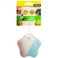 Pet One Small Animal Lava Star Hanging Chew - 30g