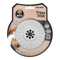 Pet One Blitz Rubber Treat Disk