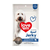 Love 'Em Grainfree Beef Jerky with Tomato - 200g